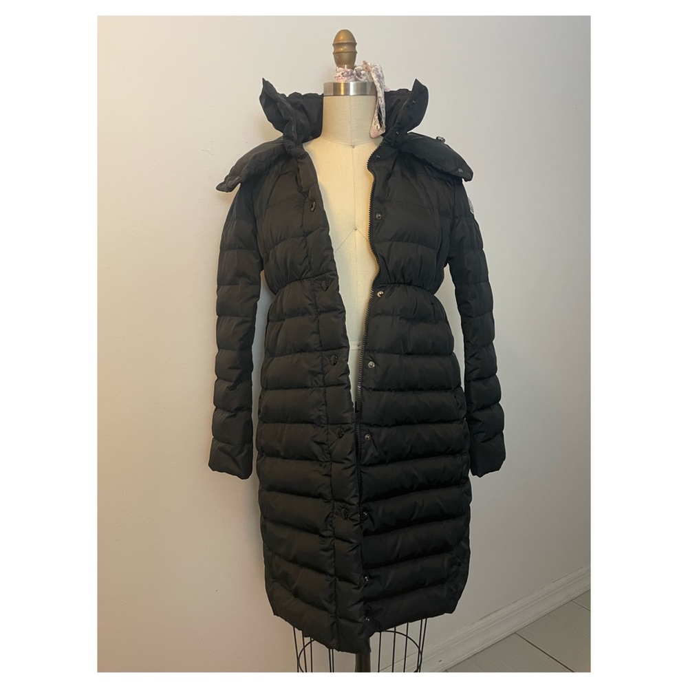 Moncler long coat - Black size 0